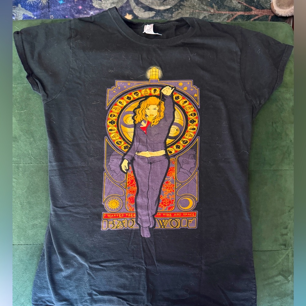 Doctor Who Rose Tyler Bad Wolf T-Shirt